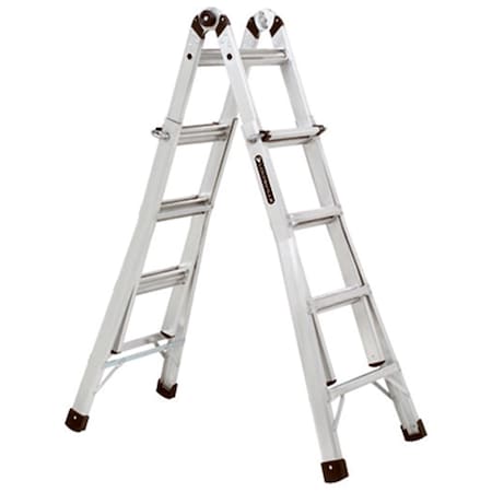 Homepage Aluminum Multipurpose Ladder, 300 Lbs HO138539